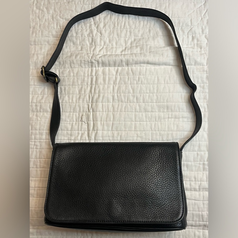 Coach vintage black pebble leather Sonoma shoulder bag